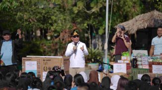 Gubernur Agustiar Sabran Ajak Siswa SMAN 1 Palangka Raya Jauhi Narkoba dan Kejar Prestasi
