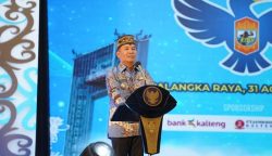 Pesan Gubernur Agustiar: KNPI Harus Jadi Motor Pemuda Kalteng Menuju Indonesia Emas 2045