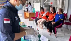 Lapas Palangka Raya Gelar Tes Urine, Seluruh Pegawai dan Warga Binaan Negatif Narkoba