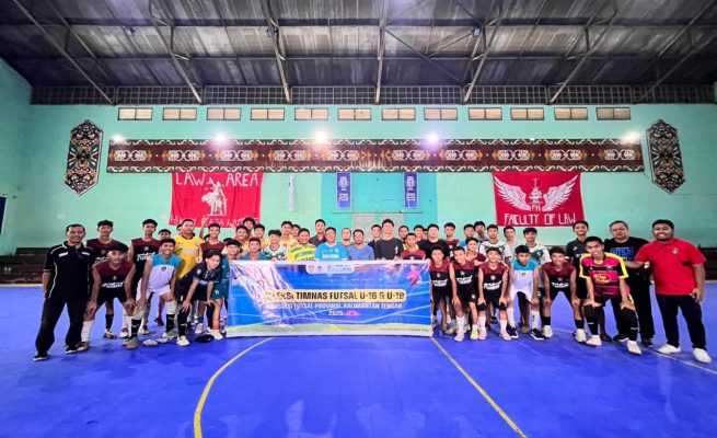 Futsal Kalteng Melesat, 20 Pelajar Terbaik Siap Bawa Daerah ke Level Nasional