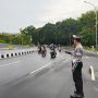 Unit Turjawali Satlantas Palangka Raya Jaga Kelancaran Arus di Bundaran Besar dan Jalan Utama Kota