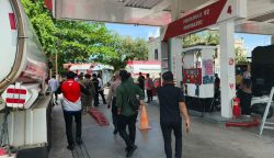 Kepolisian Bersama Pemkot Palangka Raya Gelar Sidak ke Sejumlah SPBU Cegah Antrean Panjang