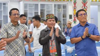 Gubernur Agustiar Sambut Menteri Hukum RI di Istana Isen Mulang, Bahas Penguatan Akses Hukum hingga Tingkat Desa