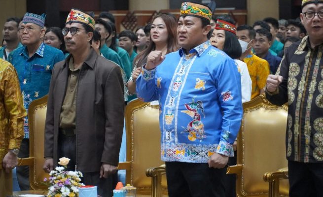 Wagub Edy Pratowo Tegaskan Peran Strategis Masyarakat Adat dalam Pembangunan Kalteng