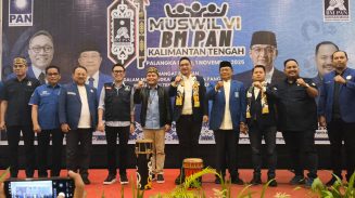 Gubernur Agustiar Tekankan Nilai Pancasila dan Dorong Generasi Muda Jadi Motor Pembangunan Daerah dalam Muswil VI BM PAN