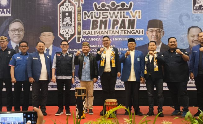 Gubernur Agustiar Tekankan Nilai Pancasila dan Dorong Generasi Muda Jadi Motor Pembangunan Daerah dalam Muswil VI BM PAN