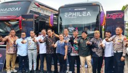 PO Logos Luncurkan Lima Sleeper Bus Baru, Disambut Positif Dishub Kalteng jelang masa mudik Nataru