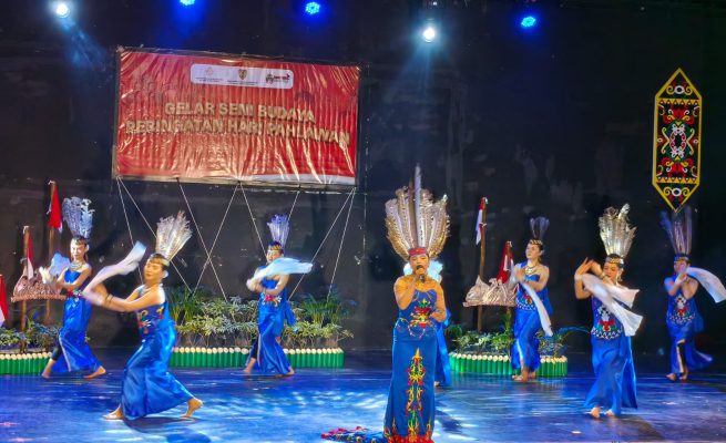 Gema Hari Pahlawan Bergema di Taman Budaya Kalteng, Panggung Seni Jadi Simbol Perjuangan dan Persatuan