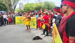 Aliansi Masyarakat Dayak Bersatu Desak Pemerintah Kalteng Tuntaskan Konflik Warga dan Perusahaan di Kapuas