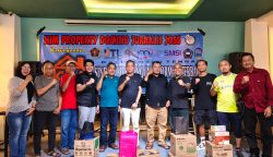 Dukungan Kim Property Warnai Lomba Domino Jurnalis, Usman Mahmudin Keluar sebagai Juara