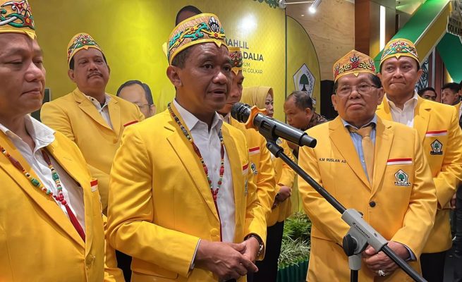 Apresiasi untuk Ruslan Menggema di Musda XI Golkar Kalteng, Bahlil: Soliditas Kader Jadi Kunci Keberhasilan Partai