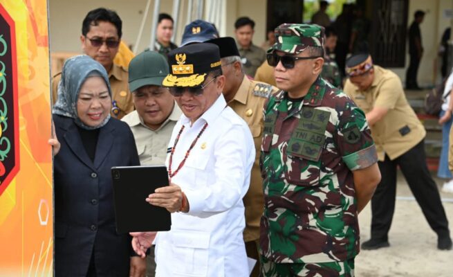 Gubernur Agustiar Tinjau Sport Center Pangeran Ratu Alamsyah untuk Pastikan Kesiapan Venue Porprov Kalteng Tahun 2026