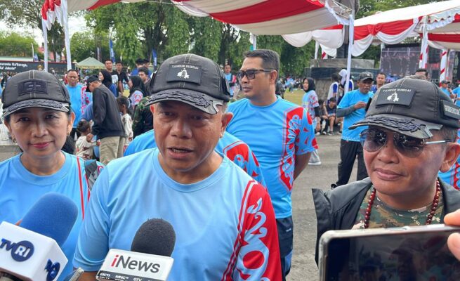 Pangdam XXII/Tambun Bungai Zainul Arifin Ajak Masyarakat Kalteng Tanamkan Nilai Bela Negara Lewat Tambun Bungai Run