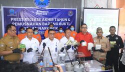 Perang Tanpa Kompromi, BNNP Kalteng Ungkap Jaringan Narkoba Lintas Profesi dan Lintas Provinsi Sepanjang Tahun 2025