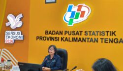 Inflasi Kalteng Desember 2025 Tembus 1,04 Persen, Lonjakan Harga Pangan Akhir Tahun Jadi Pemicu Utama