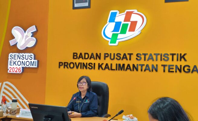Inflasi Kalteng Desember 2025 Tembus 1,04 Persen, Lonjakan Harga Pangan Akhir Tahun Jadi Pemicu Utama