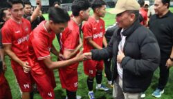 Agustiar Sabran Tekankan Sportivitas Saat Membuka Turnamen Gubernur Ramadan Cup Mini Soccer 2026 di Palangka Raya
