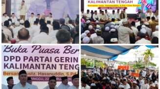 Gerindra Kalteng Gelar Buka Puasa Bersama, Gubernur Agustiar Hadir Perkuat Silaturahmi