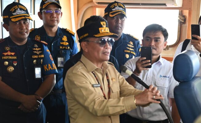 Jelang Lebaran, Gubernur Agustiar Sabran Pantau Lonjakan Penumpang di Pelabuhan Sampit