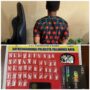 Penggerebekan di Gang Sari 45 Pahandut, Polisi Temukan Puluhan Paket Sabu dalam Dompet di Kotak AES Milik Tersangka