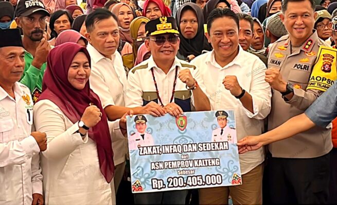 Zakat ASN Kalteng Tembus Rp200 Juta, Disalurkan Lewat BAZNAS untuk Ringankan Beban Masyarakat