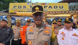 Pastikan Malam Takbiran Aman, Kapolda Kalteng Lepas Patroli Skala Besar 350 Personel