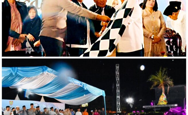 Gubernur Agustiar Sabran Apresiasi Antusiasme Masyarakat dalam Pawai Takbiran, Tekankan Kerukunan dan Toleransi di Kalteng