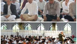 Sholat Idulfitri Bersama Masyarakat, Gubernur Agustiar Sabran Tekankan Nilai Kesabaran, Silaturahmi, dan Persatuan di Kalteng