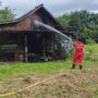 Kebakaran Rumah Kosong di Jalan Matal Palangka Raya, Api Diduga Berasal dari Kasur Bekas, Kerugian Capai Rp5 Juta