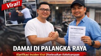 Viral Keributan di Jalan Temanggung Tilung Palangka Raya Berakhir Damai, Kedua Pihak Sepakat Selesaikan Secara Kekeluargaan