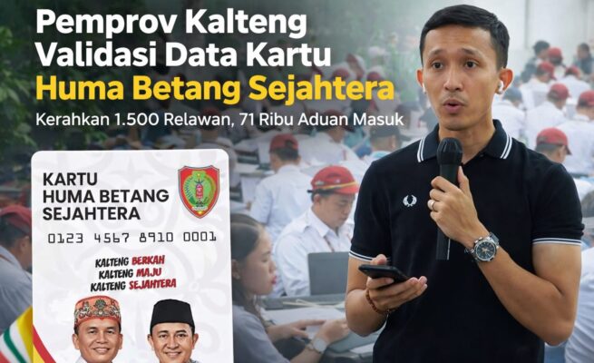 Pastikan Tepat Sasaran, Pemprov Kalteng Perketat Verifikasi dan Validasi Penerima Kartu Huma Betang Sejahtera