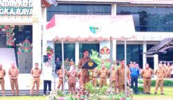 Pimpin Apel Besar Pasca Libur Lebaran, Wali Kota Palangka Raya Tekankan Kedisiplinan dan Integritas ASN