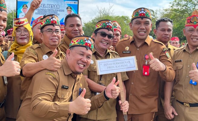 Apel Besar dan Halal Bihalal, Disbun Kalteng Perkuat Kolaborasi dan Komitmen Dukung Visi Gubernur