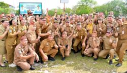 Gubernur Agustiar Sabran Pimpin Halal Bi Halal ASN, Tekankan Sinergi, Kekompakan, dan Pelayanan Optimal