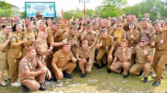 Gubernur Agustiar Sabran Pimpin Halal Bi Halal ASN, Tekankan Sinergi, Kekompakan, dan Pelayanan Optimal