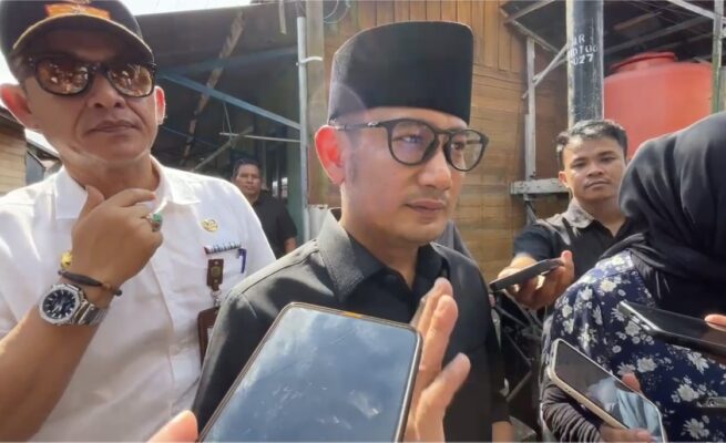 Wali Kota Fairid Naparin Beri Toleransi Pedagang Bahu Jalan Hingga Lebaran, Setelahnya Akan Ditertibkan