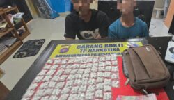 Satresnarkoba Polresta Palangka Raya Bongkar Peredaran Obat Putih Diduga Narkotika, Dua Tersangka Ditangkap di Barak Jalan G Obos VIII