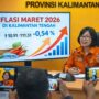 BPS Catat Inflasi Kalteng Maret 2026 Sebesar 0,54 Persen, Beras dan Cabai Jadi Penyumbang Utama