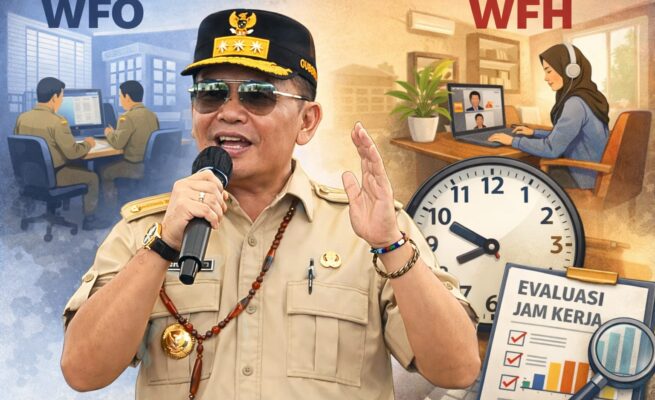 Gubernur Agustiar Tegaskan WFH ASN Kalteng Disertai Evaluasi Menyeluruh, Jam Kerja Berpotensi Dikurangi Namun Layanan Publik Harus Tetap Optimal