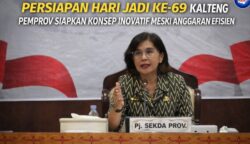 Pemprov Kalteng Siapkan Peringatan Hari Jadi ke-69 Lebih Meriah dan Inovatif Meski Efisiensi Anggaran, Fokus pada Kolaborasi dan Dampak Ekonomi