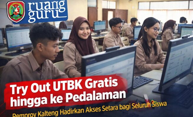 Dari Pedalaman untuk Masa Depan, Try Out UTBK Gratis Inisiatif Pemprov Kalteng Jadi Harapan Baru Siswa Raih Perguruan Tinggi