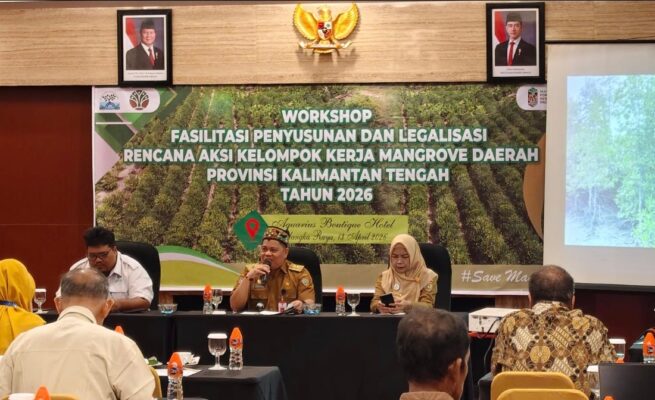 Pentingnya Mangrove Bagi Ekosistem, Dishut Kalteng Dorong Penguatan Pokja Mangrove Daerah