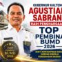 Gubernur Kalteng Agustiar Sabran Raih Penghargaan TOP Pembina BUMD 2026, Bukti Kepemimpinan Sukses Dorong Kinerja Perusahaan Daerah
