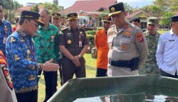Apel Siaga Karhutla di Mapolda Kalteng, Kapolda Tegaskan Kolaborasi TNI-Polri dan Pemda Jadi Kunci Cegah Kebakaran