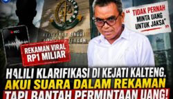 Klarifikasi di Kejati, Halili Minta Maaf atas Kegaduhan dan Bantah Tuduhan Permintaan Uang 1 Miliar Dari Kejari Kobar