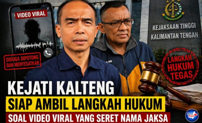 Kejati Kalteng Dalami Rekaman Viral, Penyebar Informasi Diduga Palsu Terancam Jalur Hukum