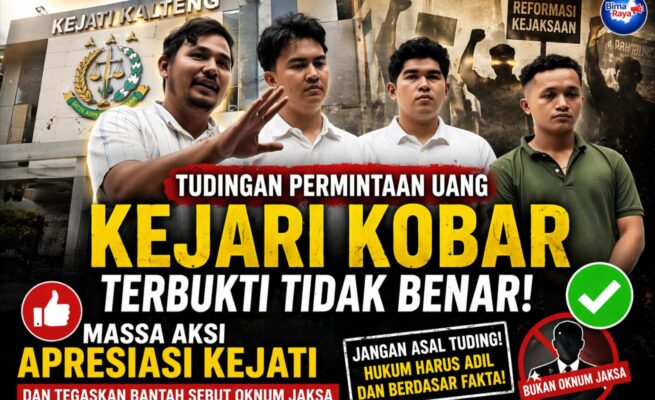 Tudingan Permintaan Uang Kejari Kobar Terbukti Tidak Benar, Massa Aksi Apresiasi Kejati dan Tegaskan Bantah Sebut Oknum Jaksa