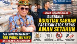 Sidak Gudang Bulog, Gubernur Agustiar Sabran Pastikan Stok Beras Aman Setahun dan Imbau Masyarakat Tak Panic Buying di Tengah Kenaikan BBM