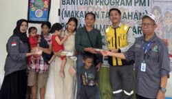 Sentuhan Kepedulian untuk Generasi Masa Depan, PT TTA Group Rutin Salurkan PMT bagi Puluhan Balita di Paring Lahung Demi Lawan Stunting