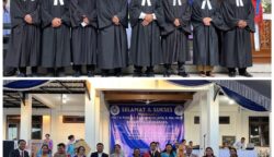 Semarak Parheheon Ama-Ina HKBP di Palangka Raya, Jemaat Antusias Ikuti Ibadah, Lelang Ulos, dan Hiburan Penuh Kebersamaan
